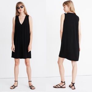 Madewell Black Sleeveless Dress